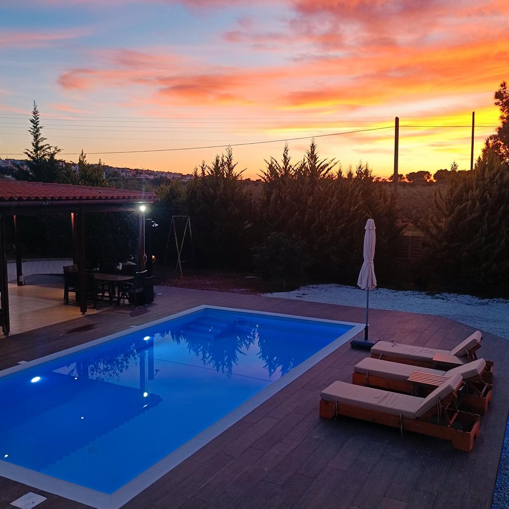 Drosoula Villa 3Bdr Private Swimming Pool Chorafakia Bagian luar foto