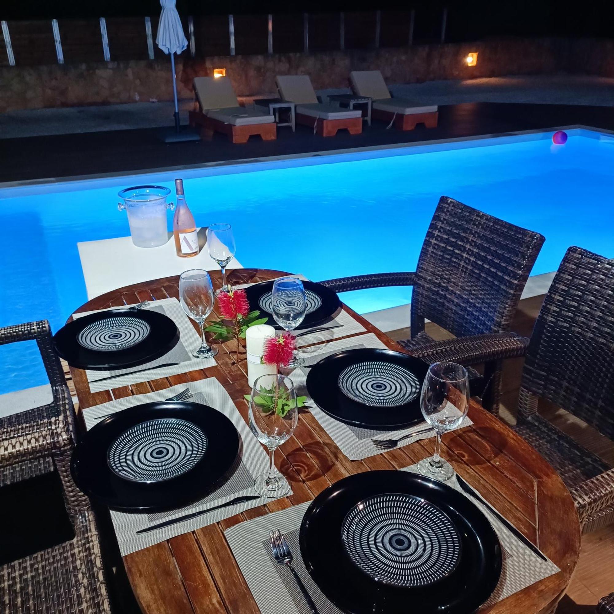 Drosoula Villa 3Bdr Private Swimming Pool Chorafakia Bagian luar foto