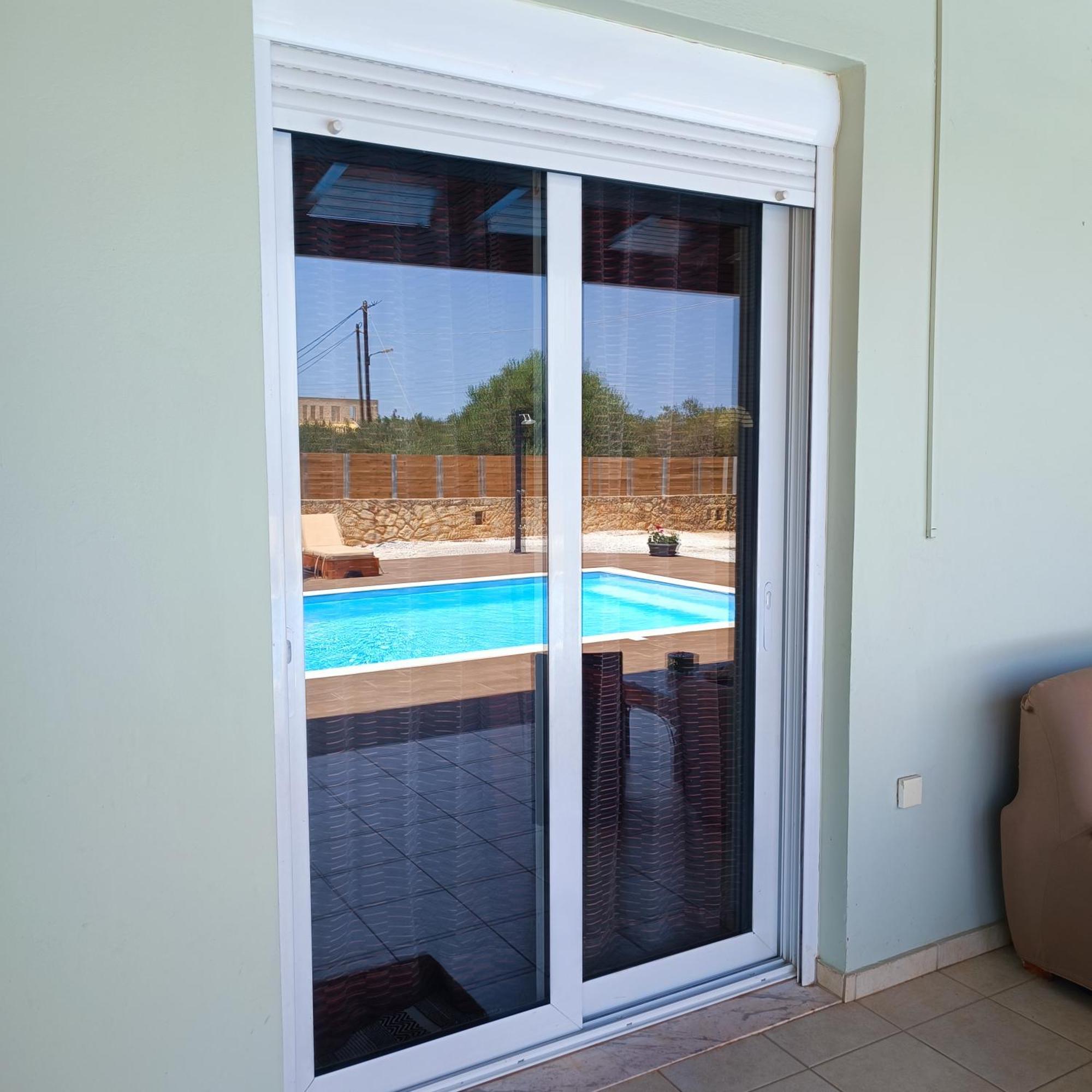 Drosoula Villa 3Bdr Private Swimming Pool Chorafakia Bagian luar foto